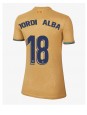 Barcelona Jordi Alba #18 Auswärtstrikot für Frauen 2022-23 Kurzarm